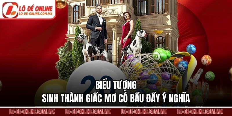 Biểu tượng sinh thành giấc mơ có bầu đầy ý nghĩa